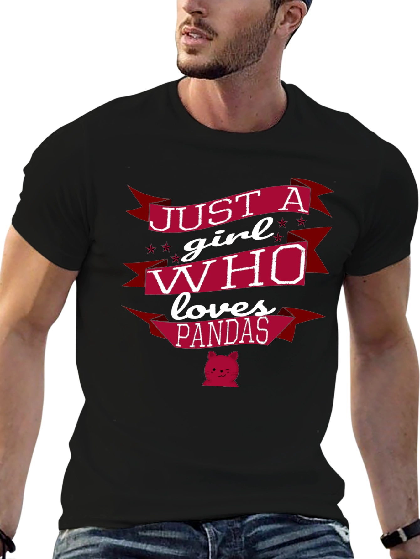 Just a Girl Who Loves Pandas T-Shirt