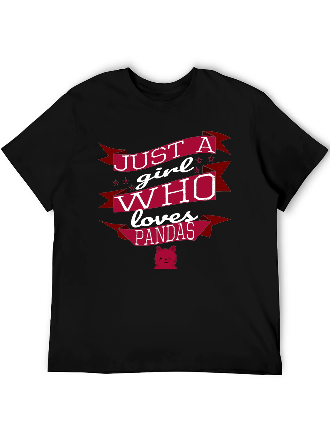 Just a Girl Who Loves Pandas T-Shirt