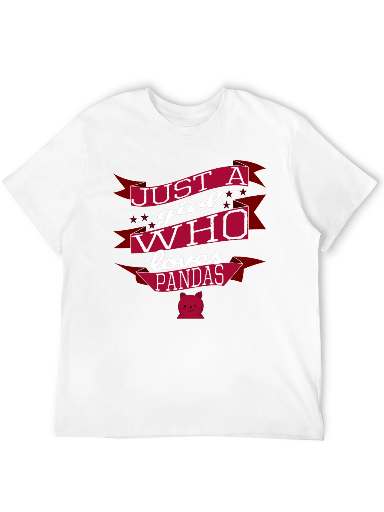 Just a Girl Who Loves Pandas T-Shirt