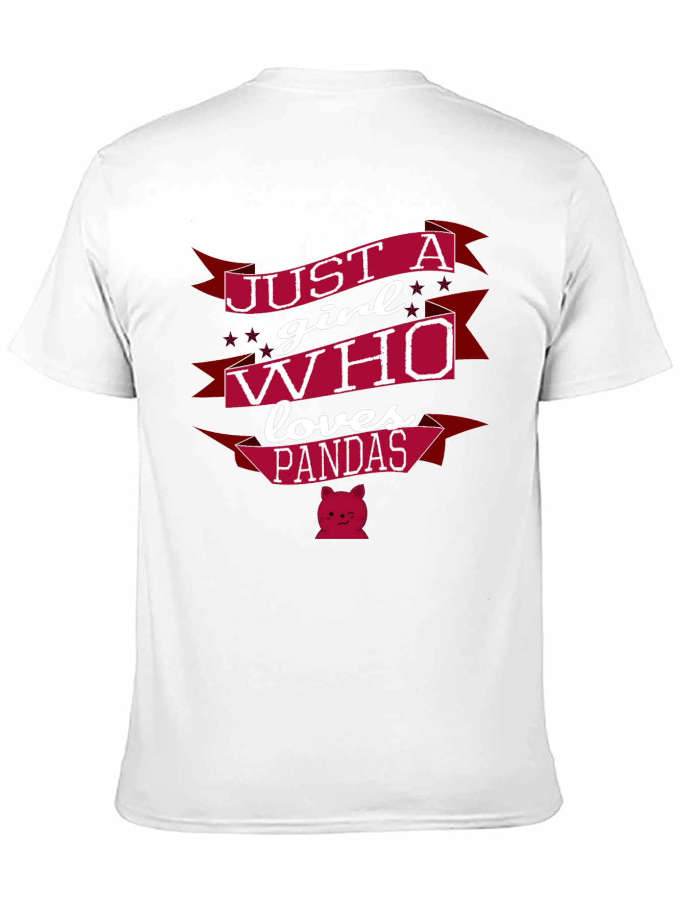 Just a Girl Who Loves Pandas T-Shirt