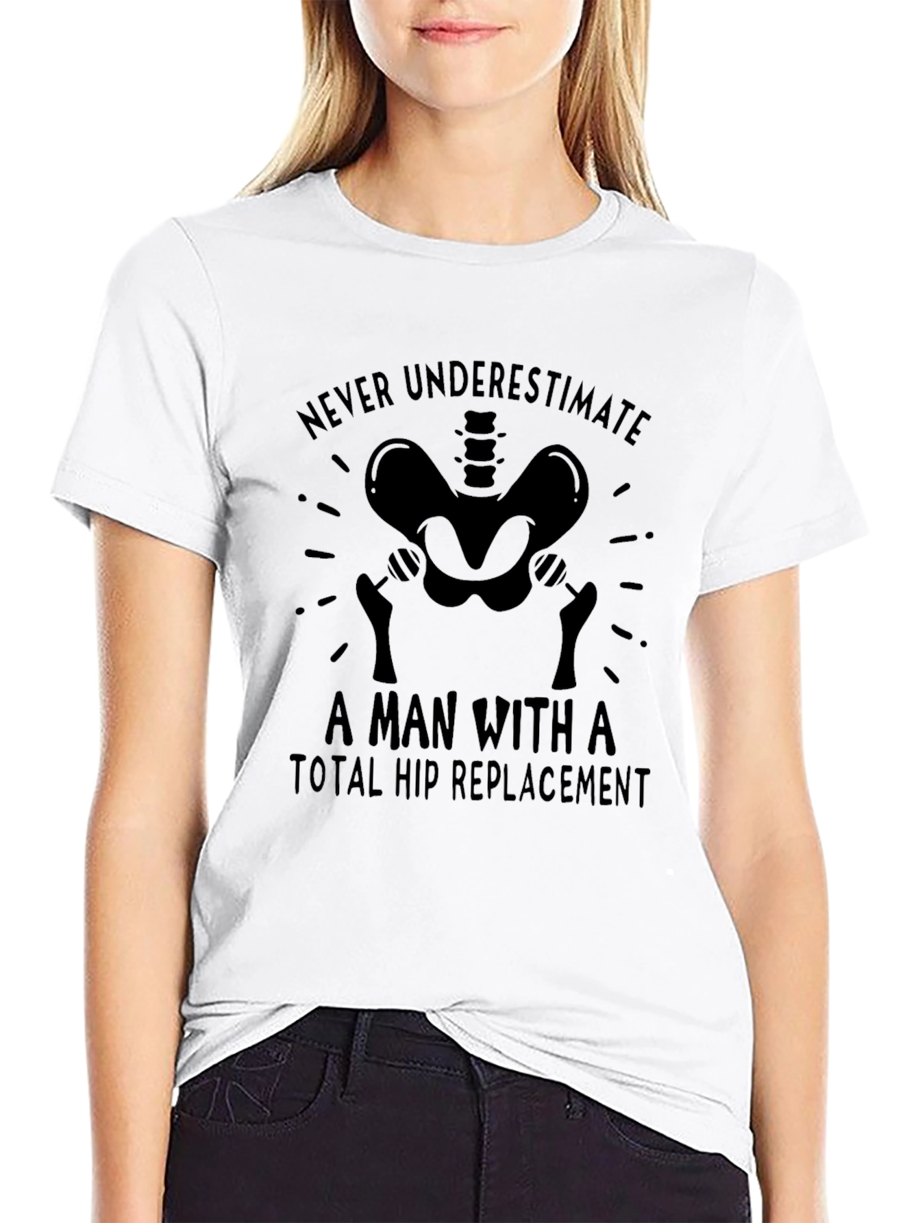 Total Hip Replacement Man Graphic T-Shirt