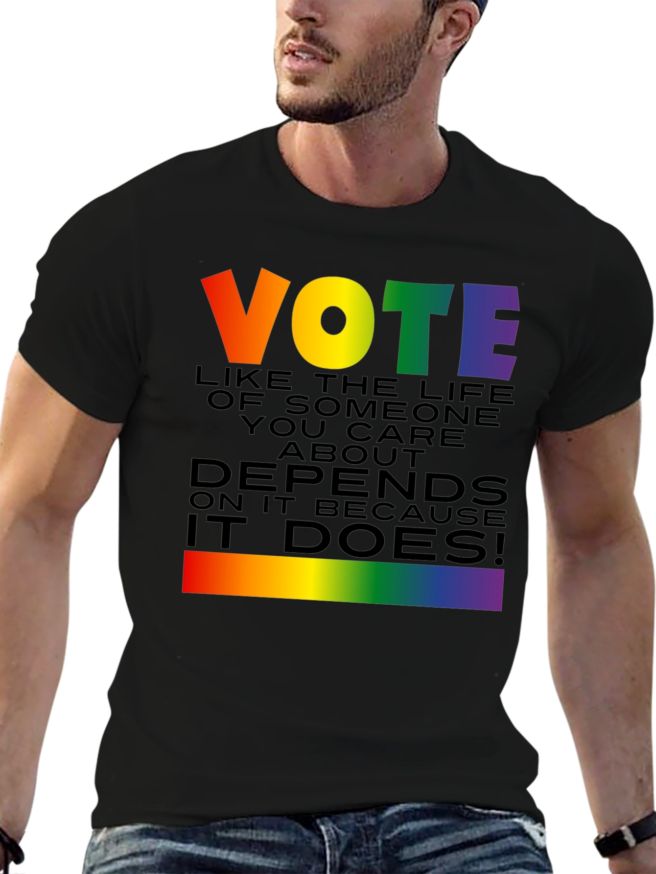 Vote Like Lives Depend On It T-Shirt