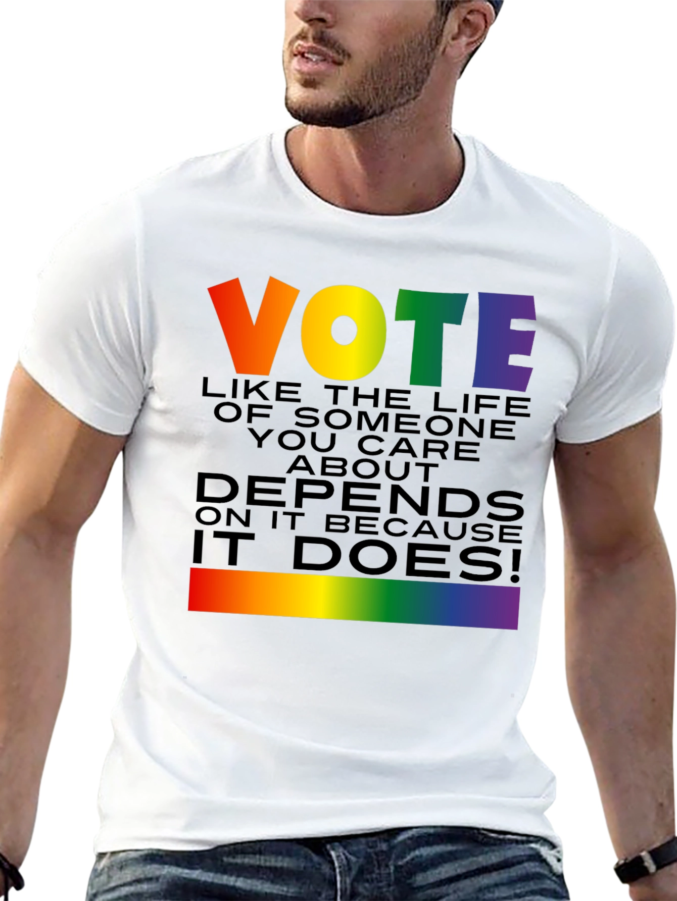 Vote Like Lives Depend On It T-Shirt
