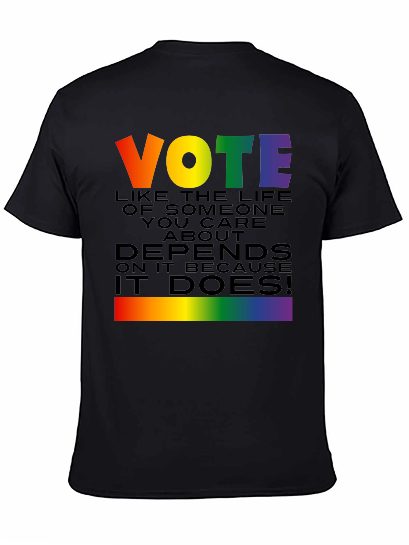 Vote Like Lives Depend On It T-Shirt