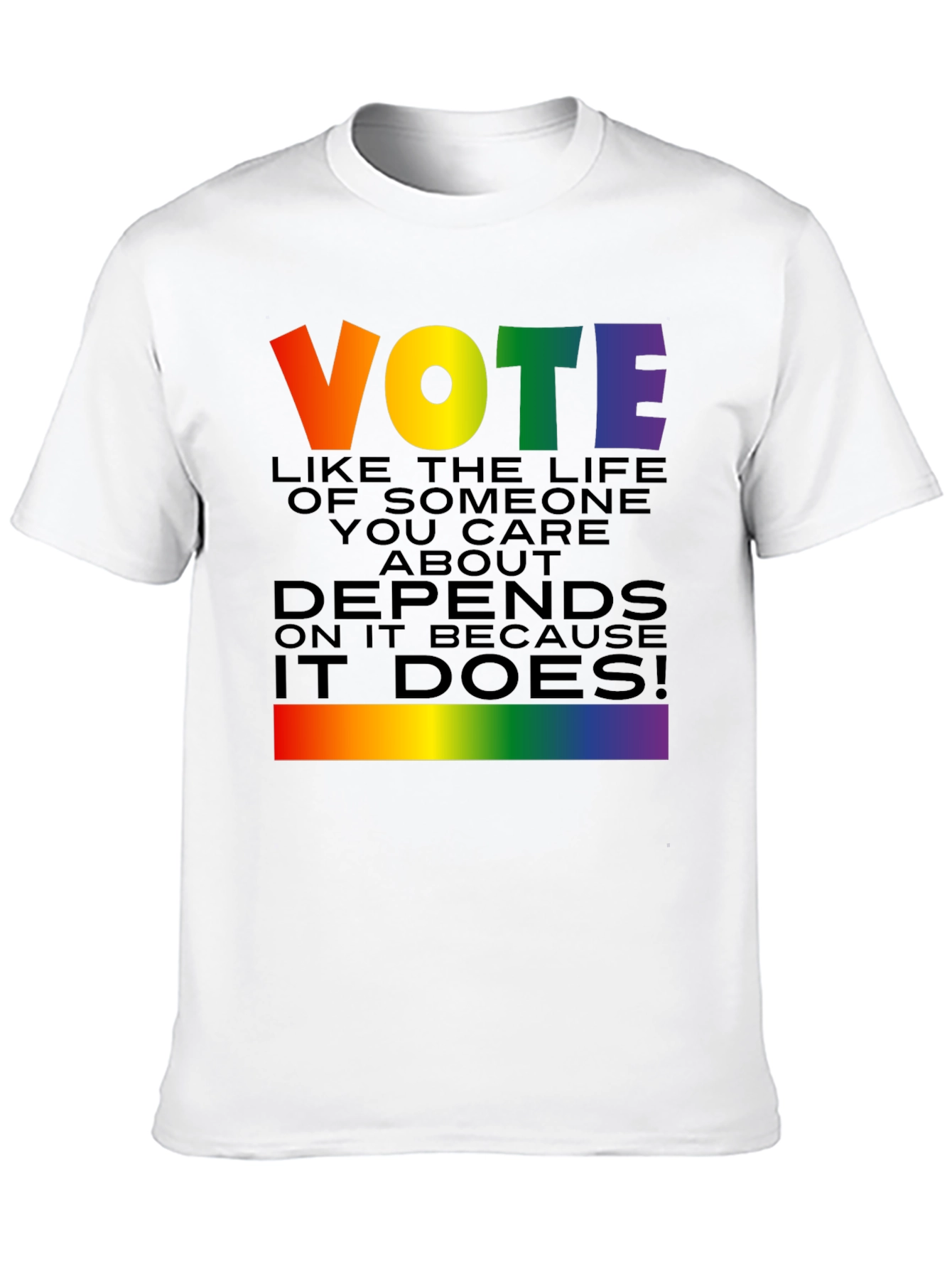 Vote Like Lives Depend On It T-Shirt