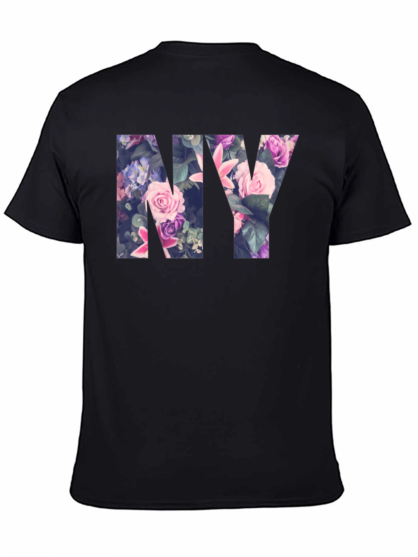 Floral NY Graphic Tee - Urban Style