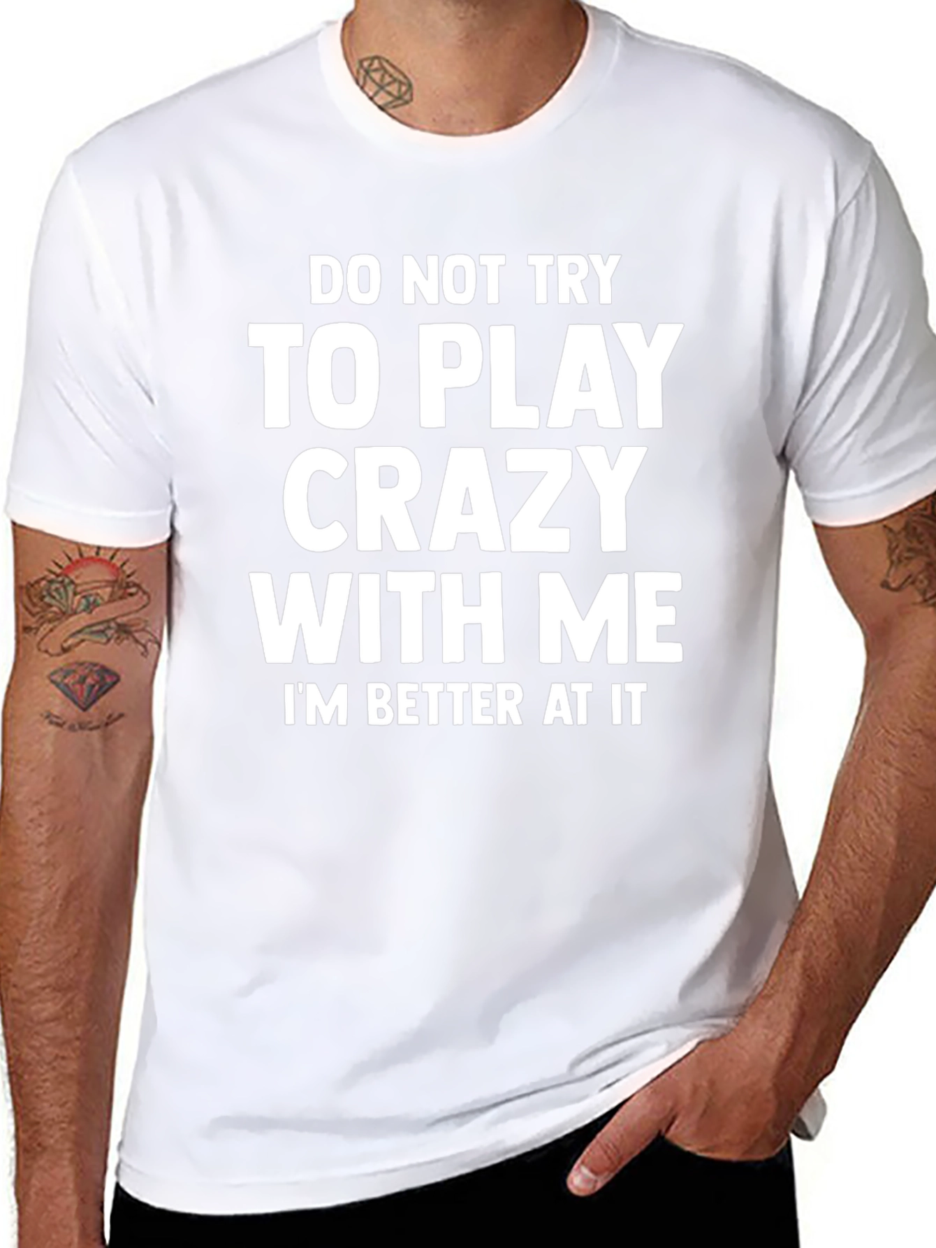 Crazy Graphic T-Shirt