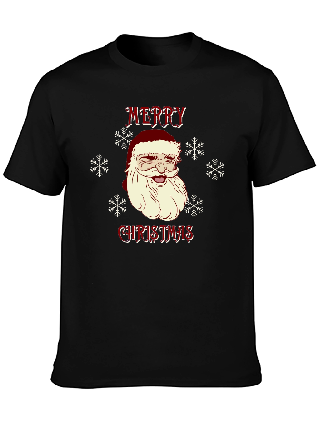 Festive Christmas Santa T-Shirt
