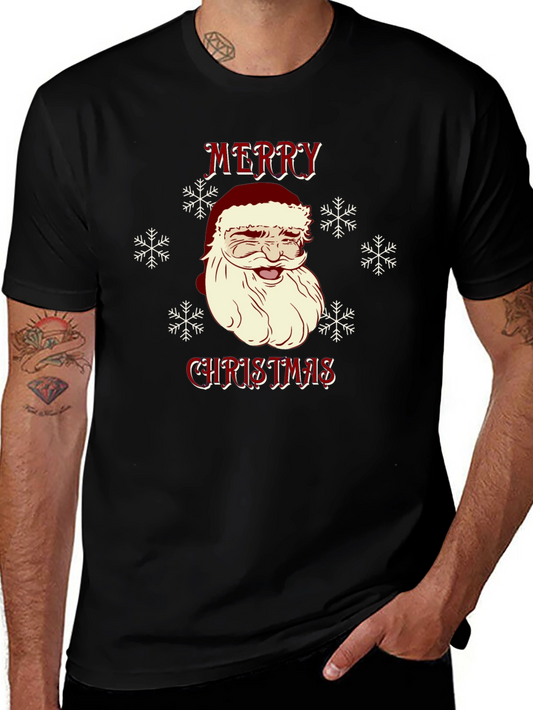 Festive Christmas Santa T-Shirt