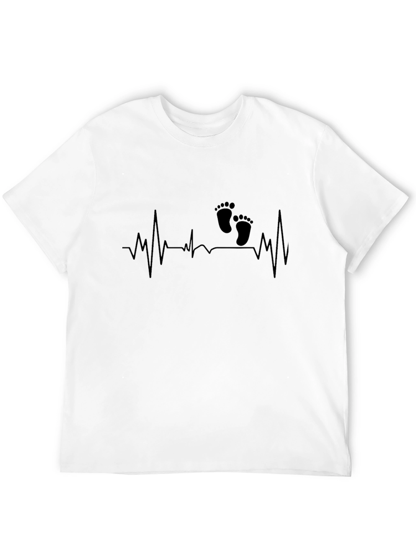 Baby Heartbeat T-Shirt - New Parent Tee