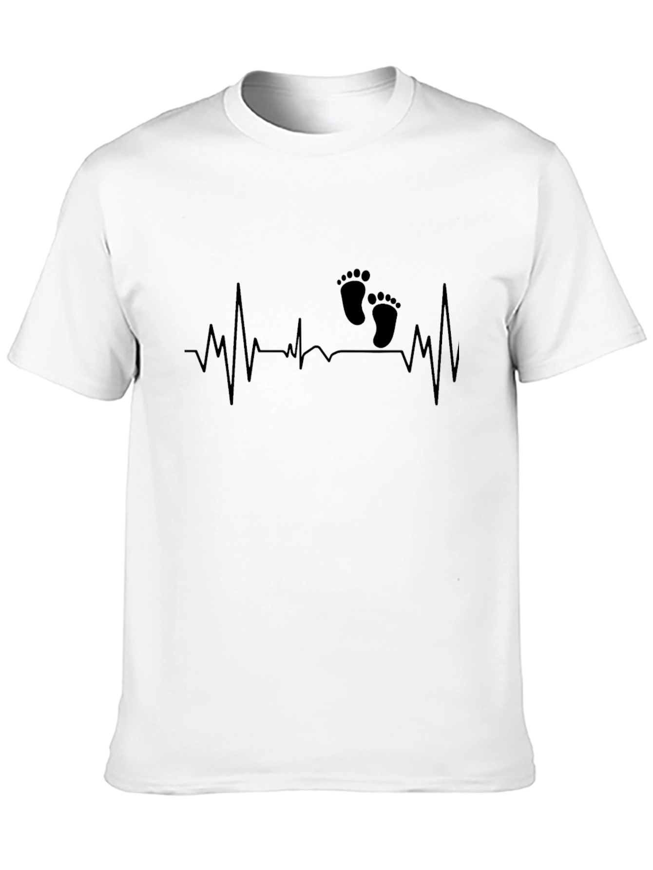 Baby Heartbeat T-Shirt - New Parent Tee