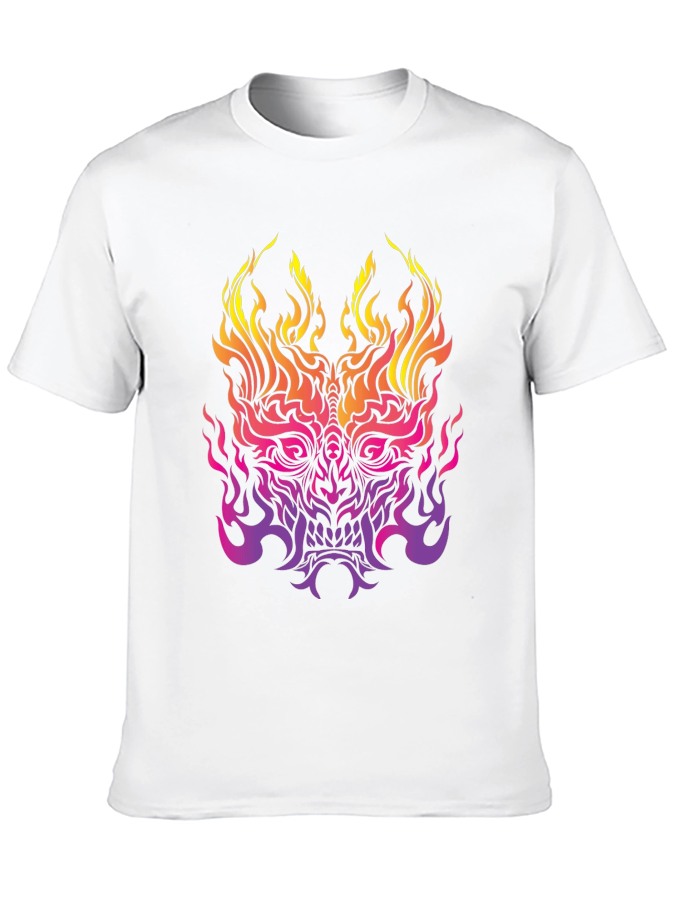 Fiery Oni Black T-Shirt