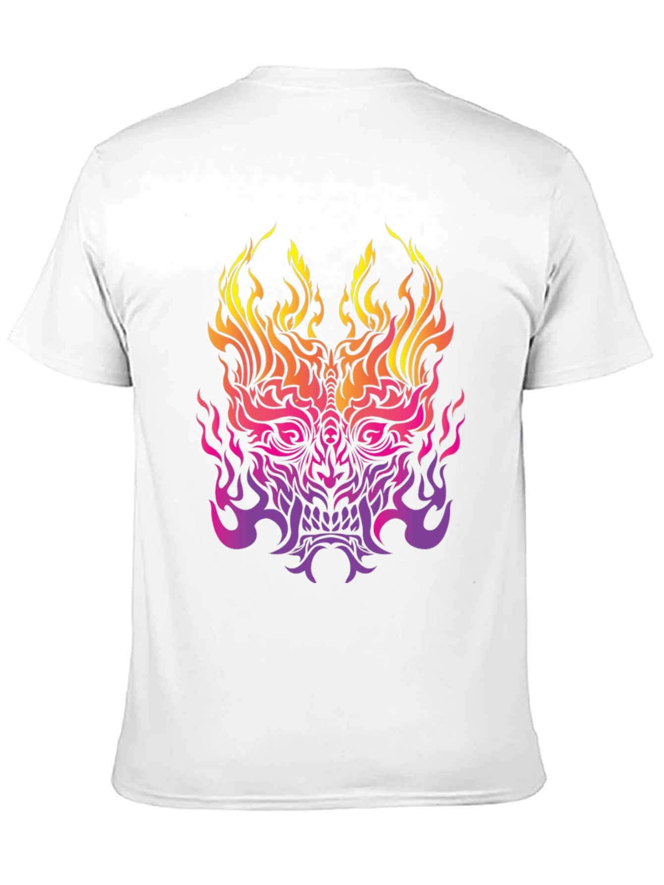 Fiery Oni Black T-Shirt