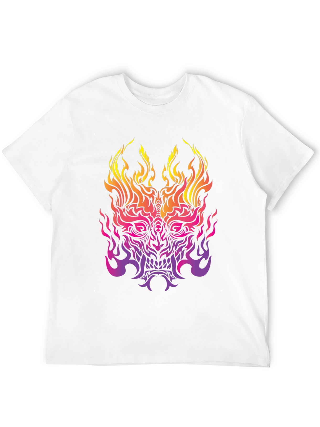 Fiery Oni Black T-Shirt
