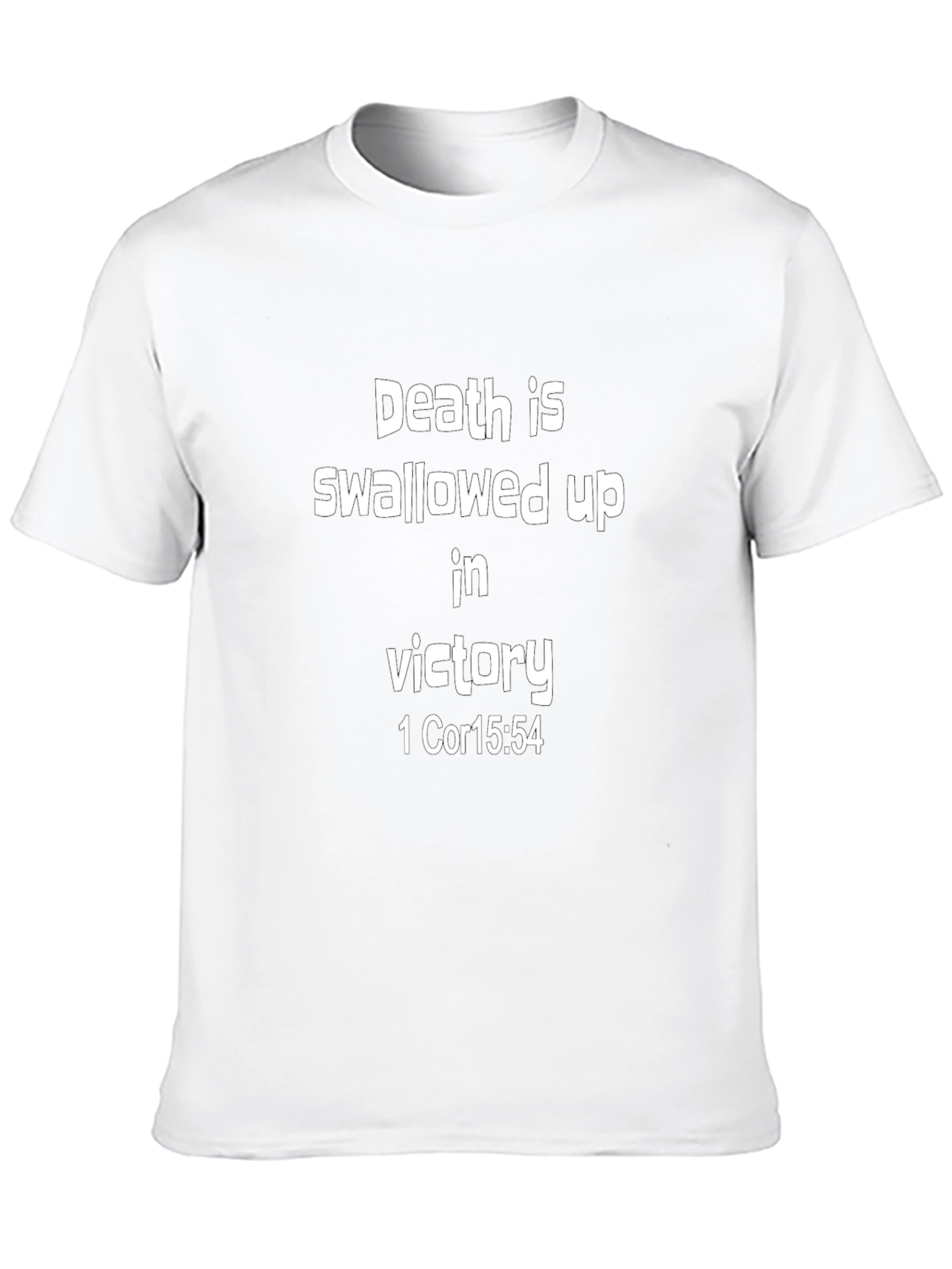 Death is Swallowed Up in Victory Black T-Shirt