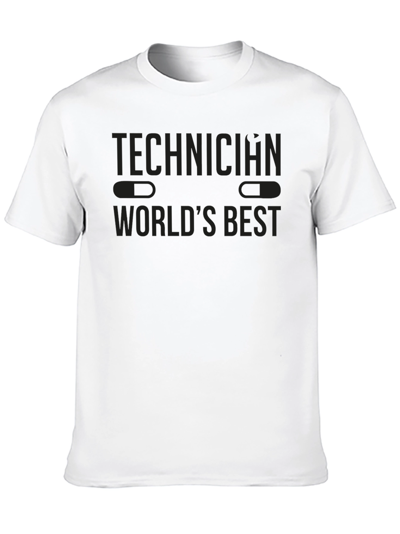 Technician Worlds Best Black T-Shirt