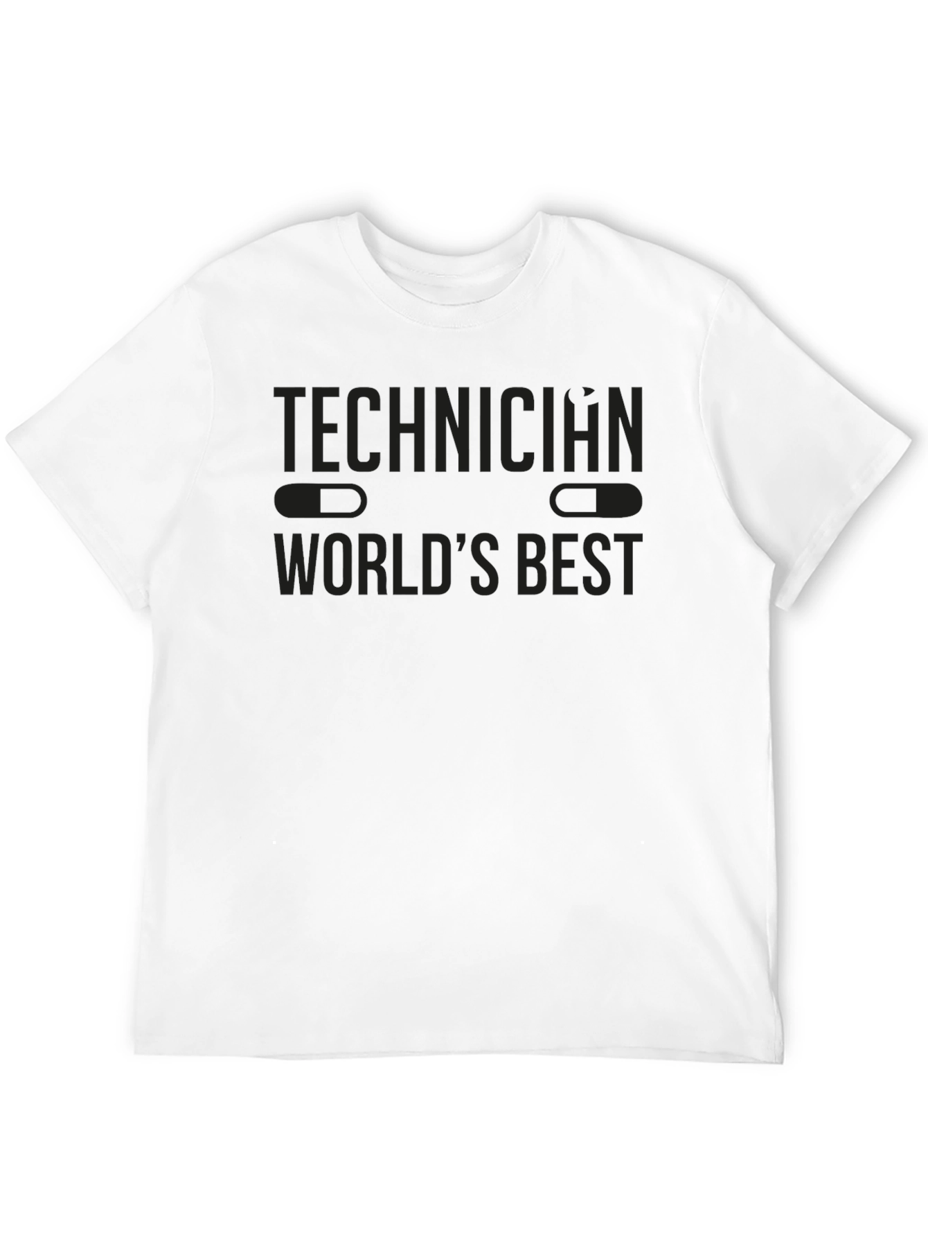 Technician Worlds Best Black T-Shirt