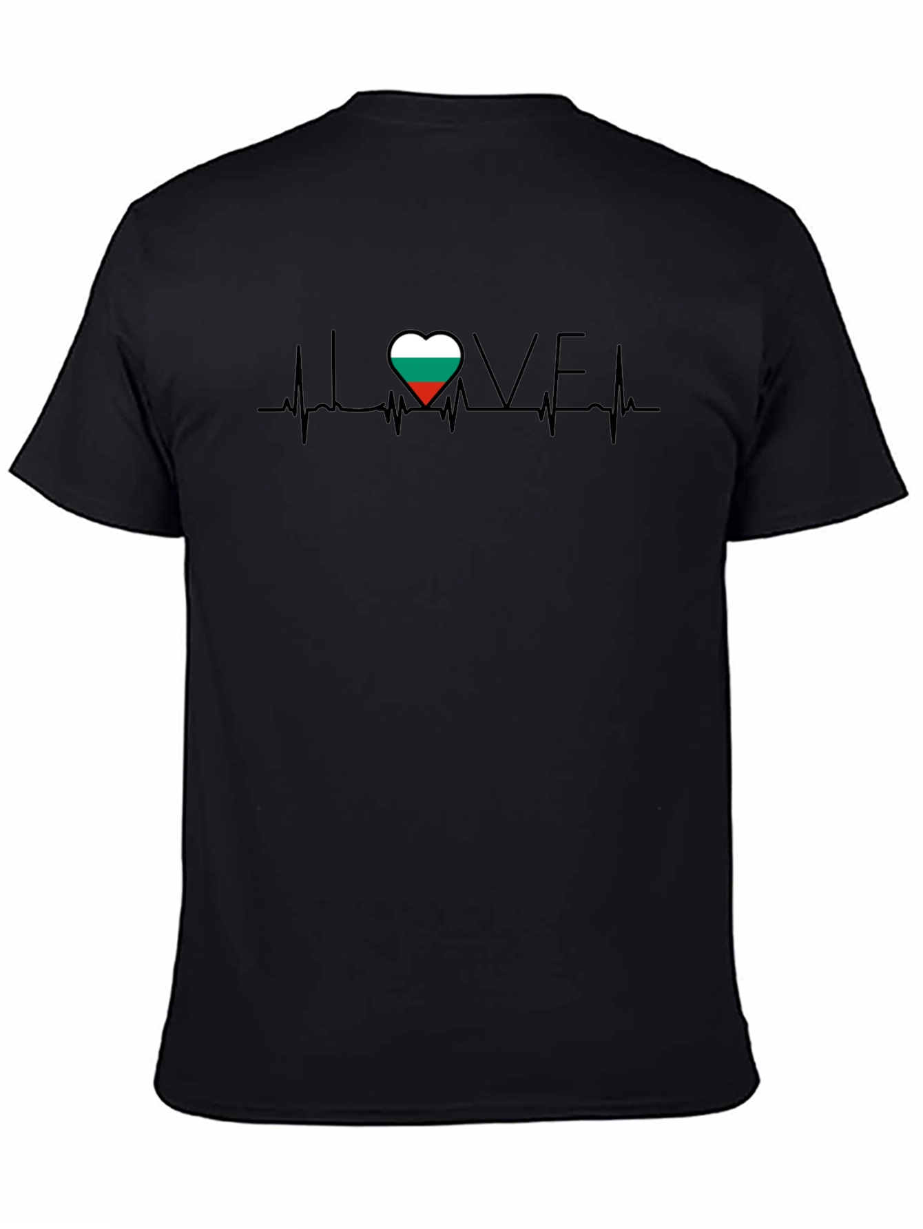 I Love Bulgaria Heartbeat T-Shirt