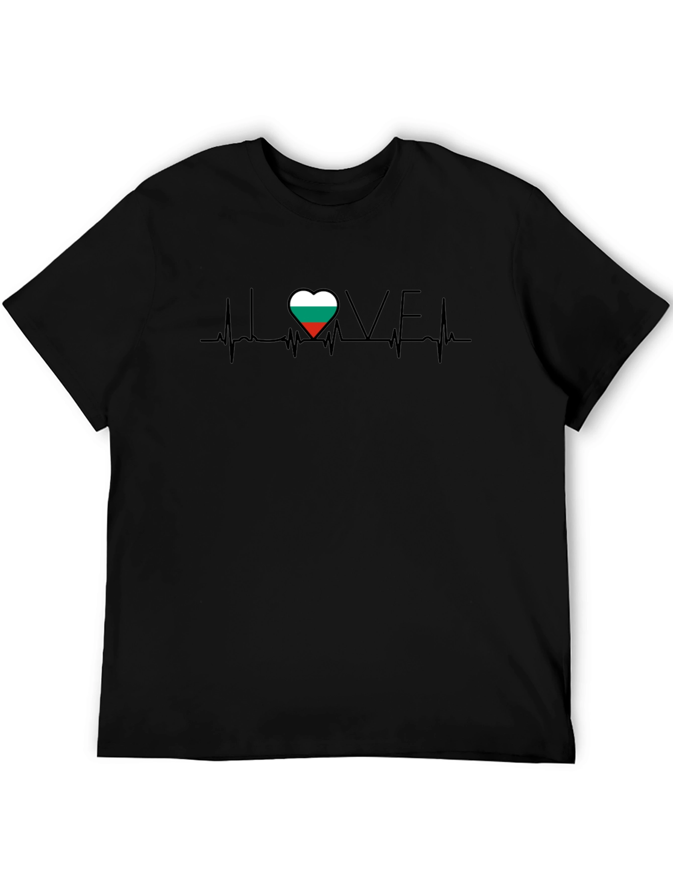 I Love Bulgaria Heartbeat T-Shirt