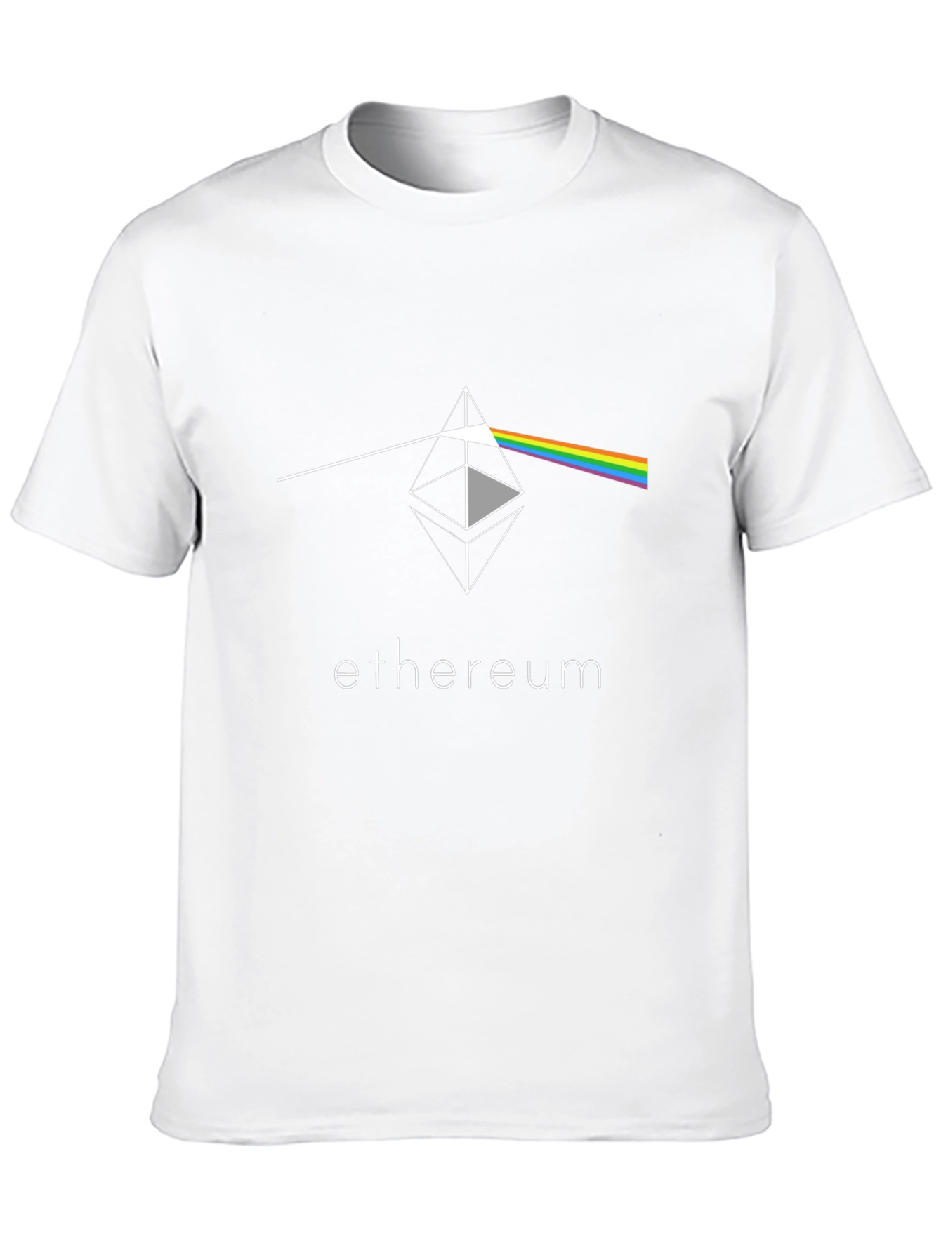 Ethereum Prism Black T-Shirt