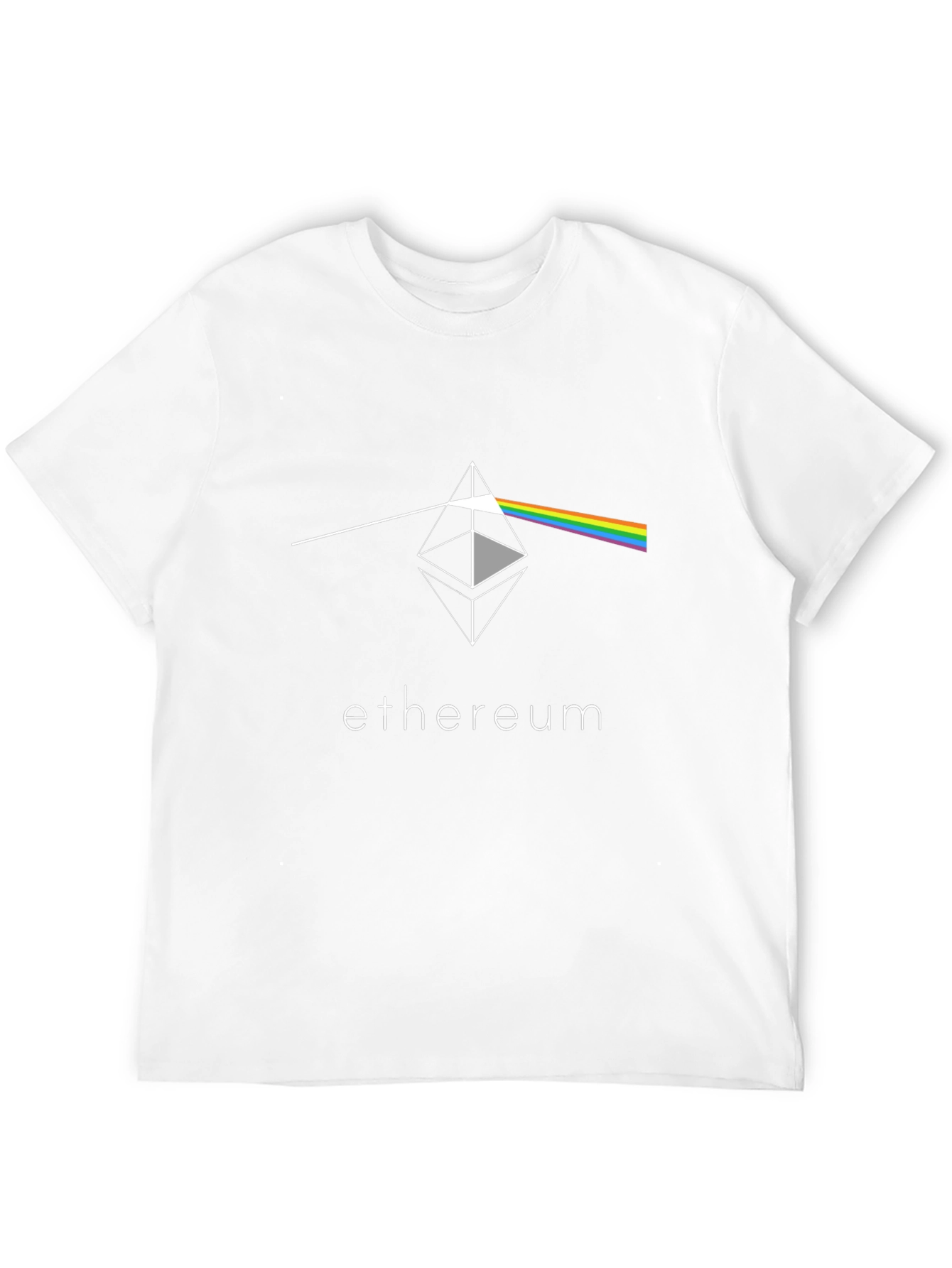 Ethereum Prism Black T-Shirt