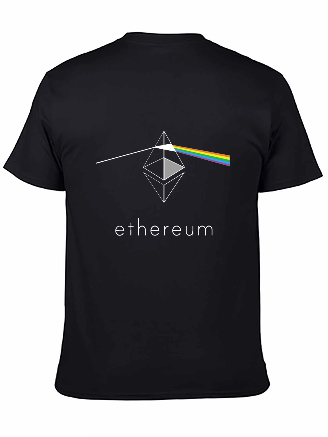 Ethereum Prism Black T-Shirt