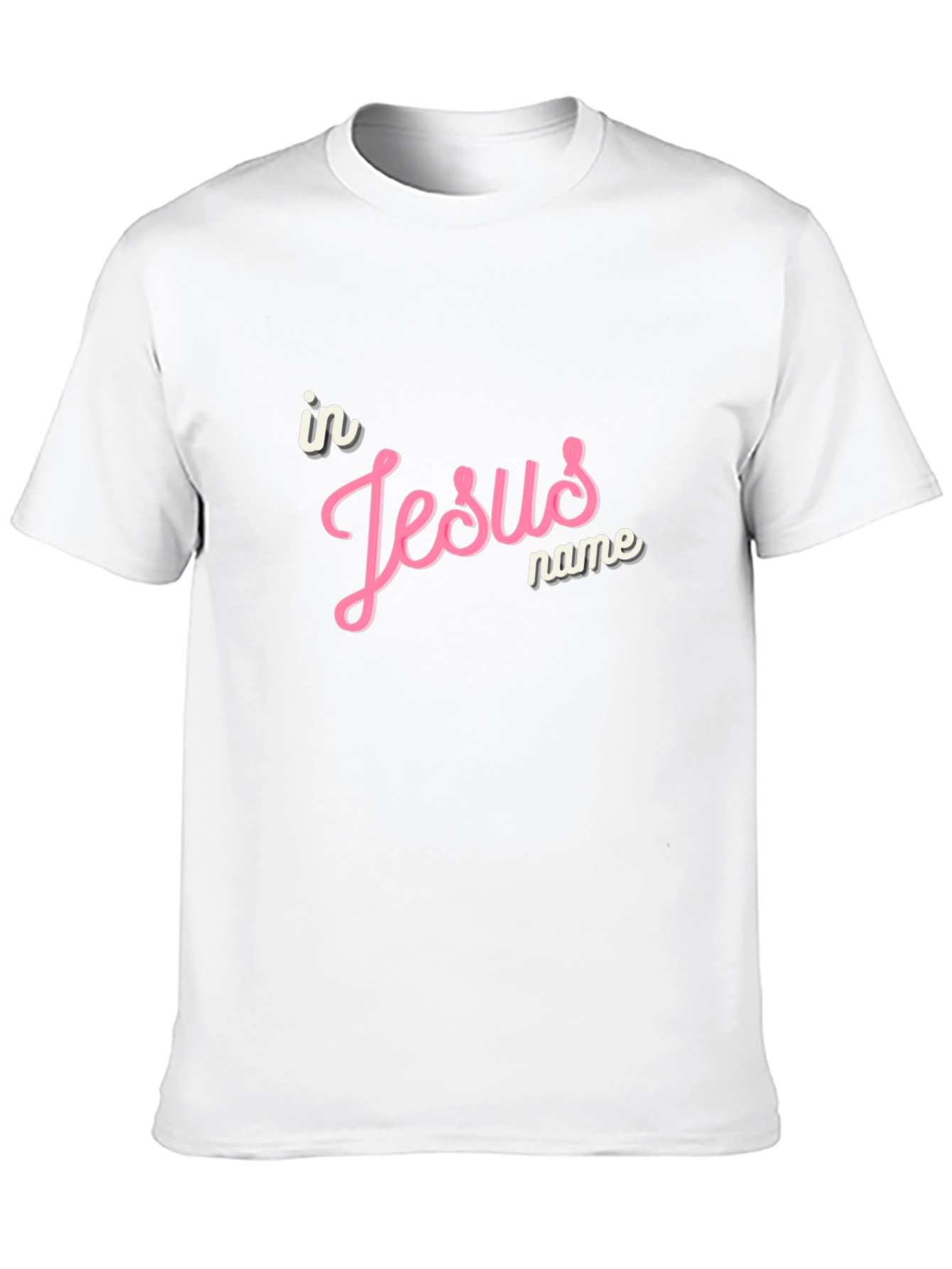 In Jesus Name Graphic T-Shirt