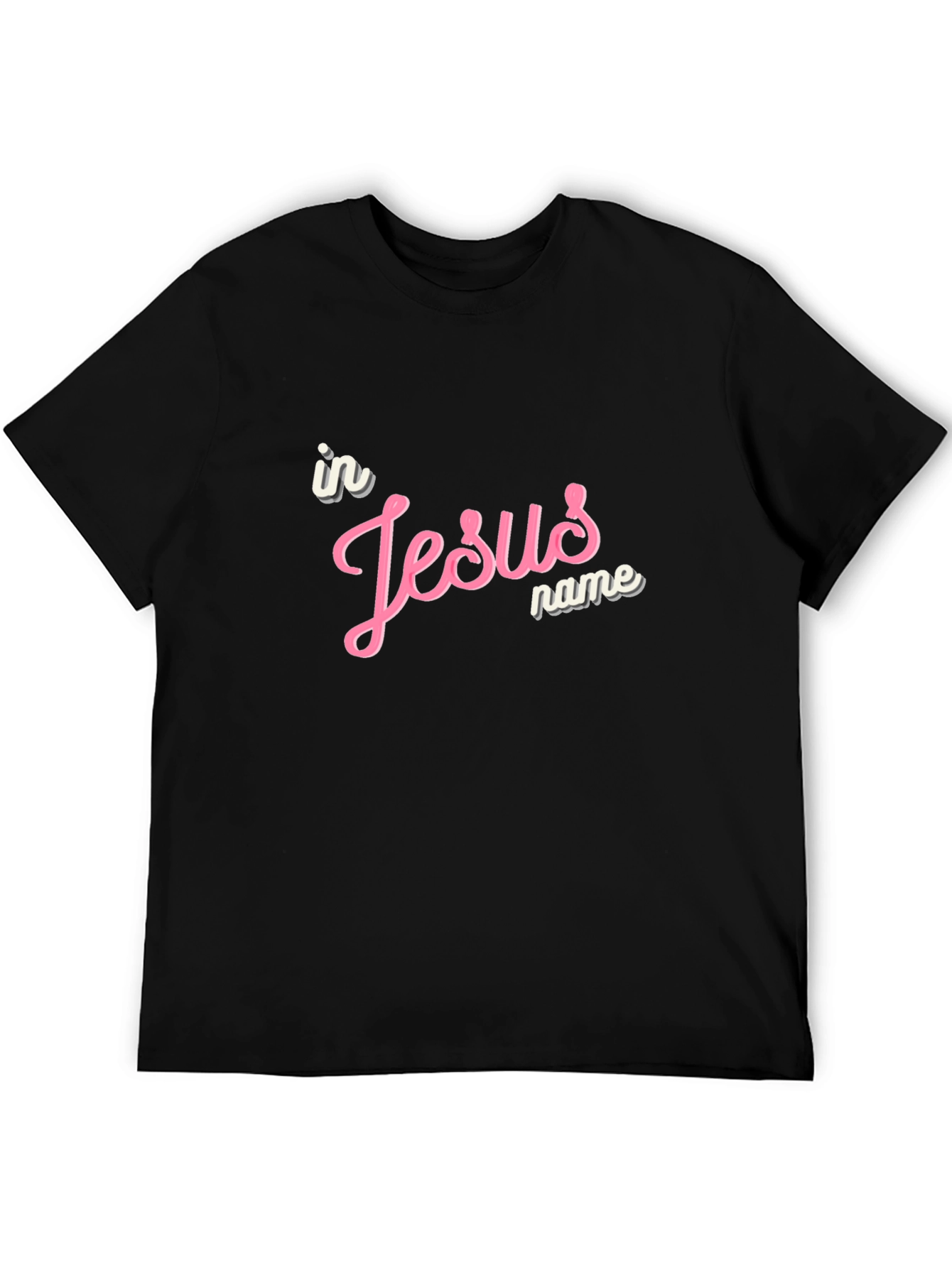 In Jesus Name Graphic T-Shirt