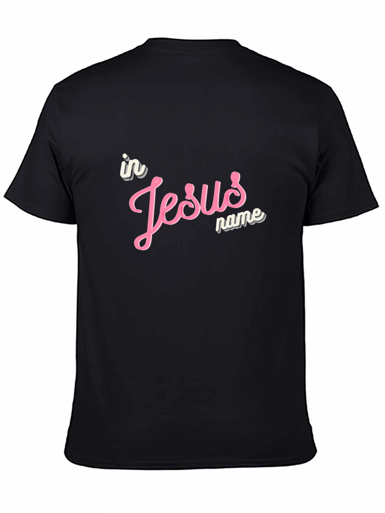 In Jesus Name Graphic T-Shirt