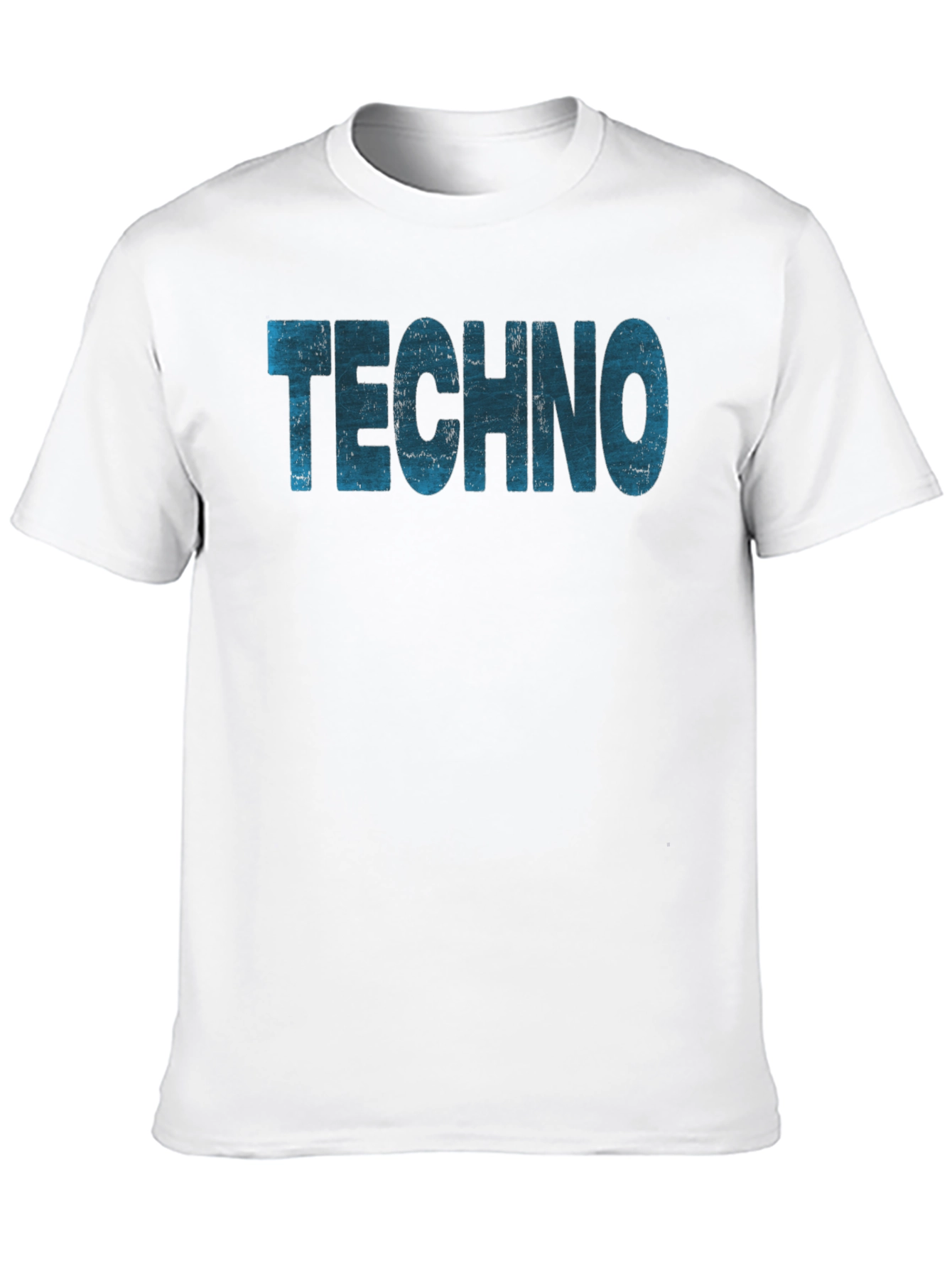 Techno Music Black T-Shirt