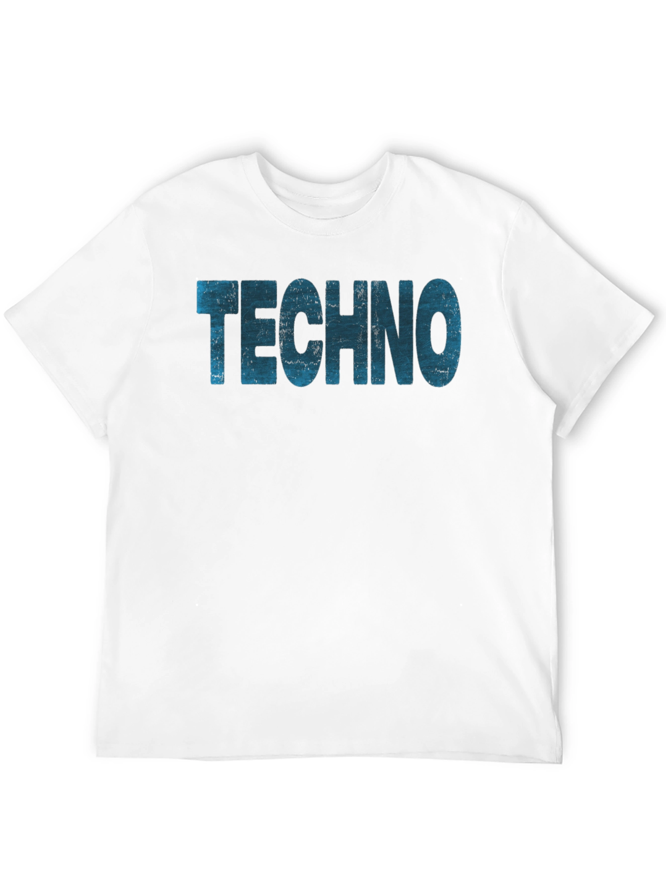 Techno Music Black T-Shirt
