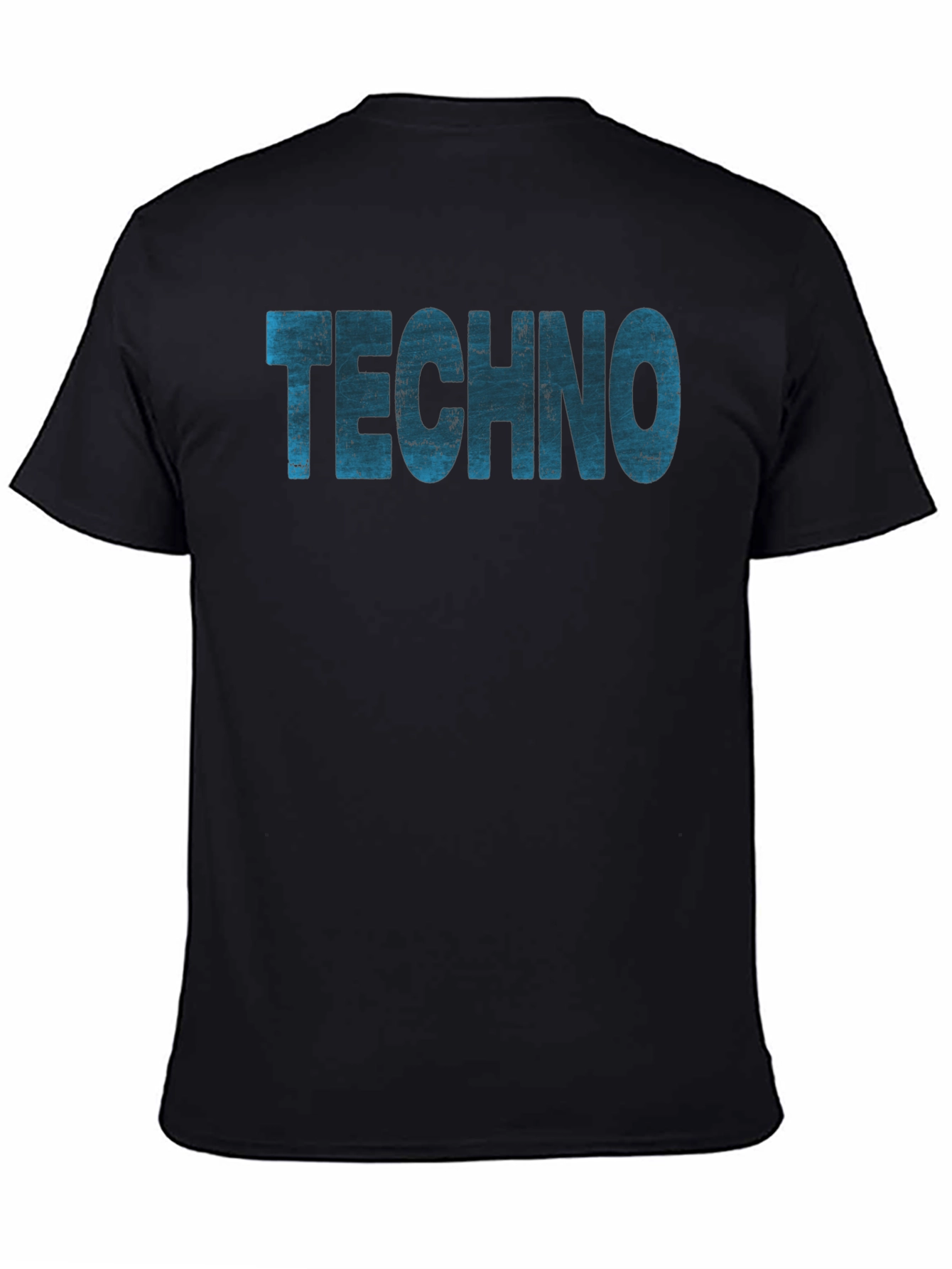 Techno Music Black T-Shirt