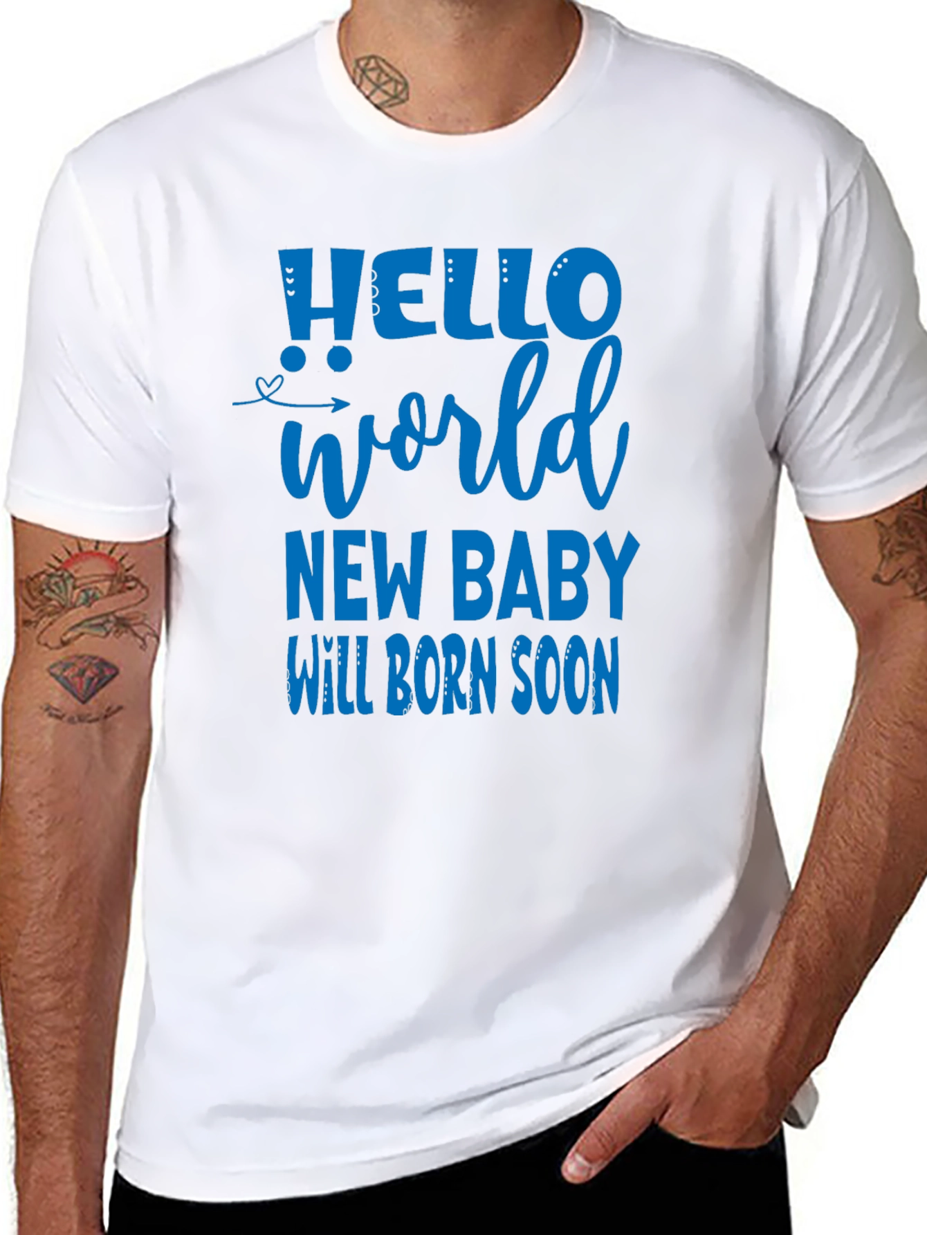 Hello World New Baby T-Shirt