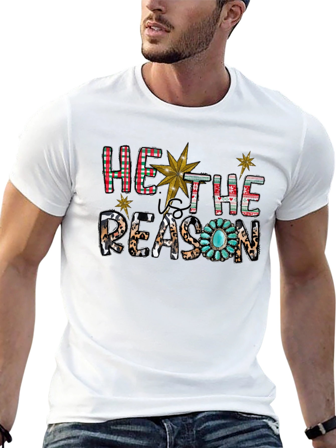 He is the Reason Christmas T-Shirt