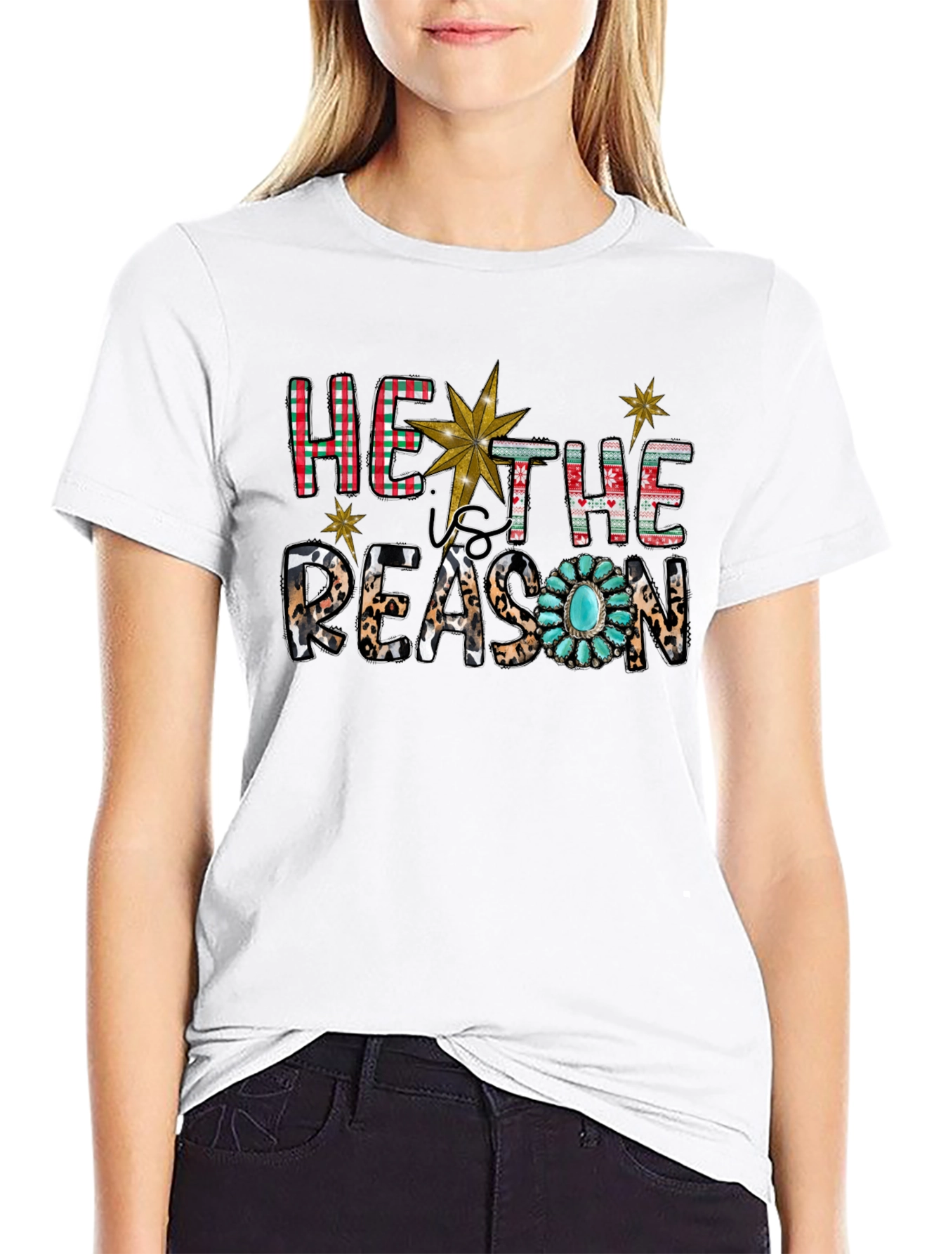 He is the Reason Christmas T-Shirt