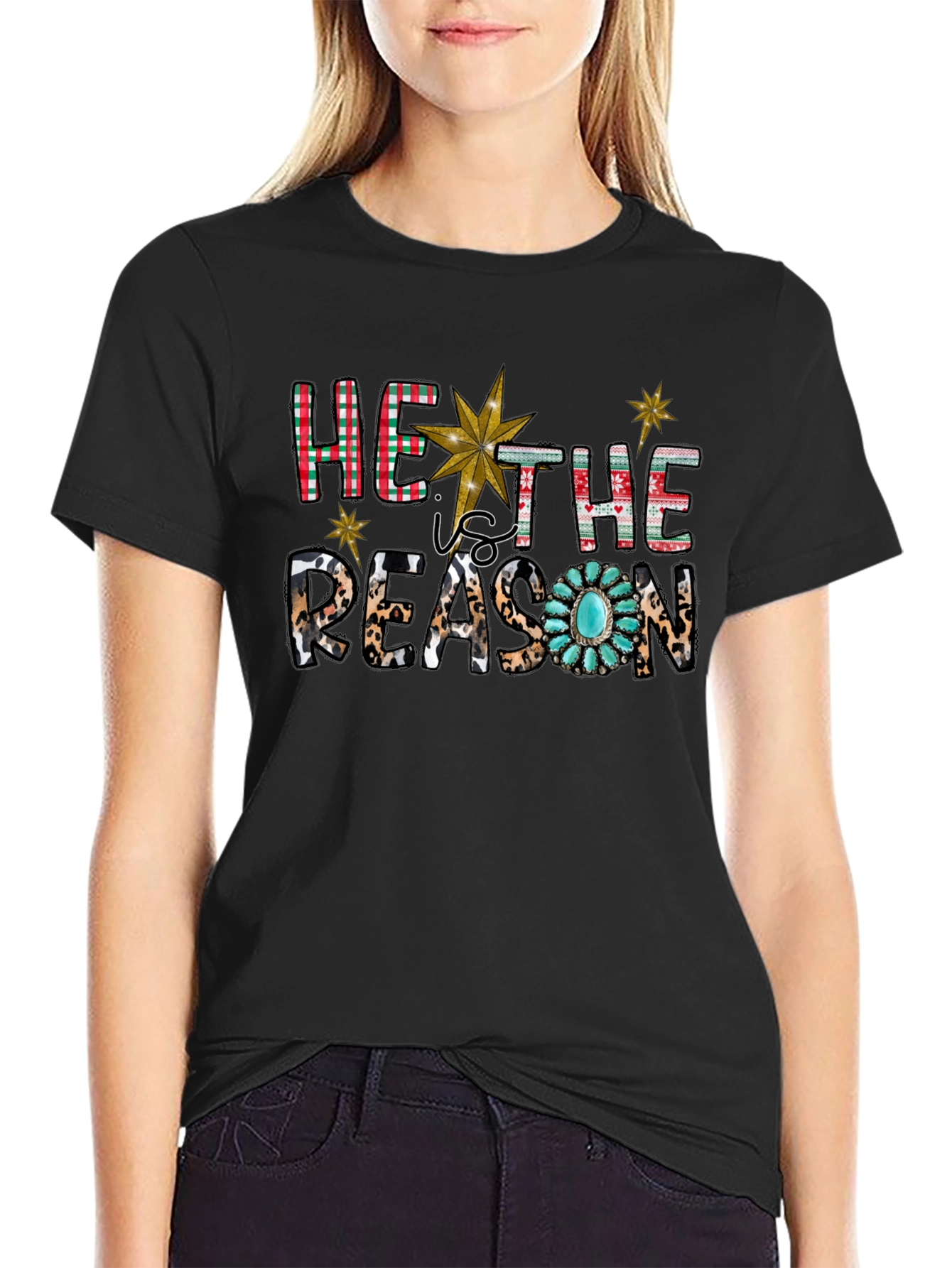 He is the Reason Christmas T-Shirt
