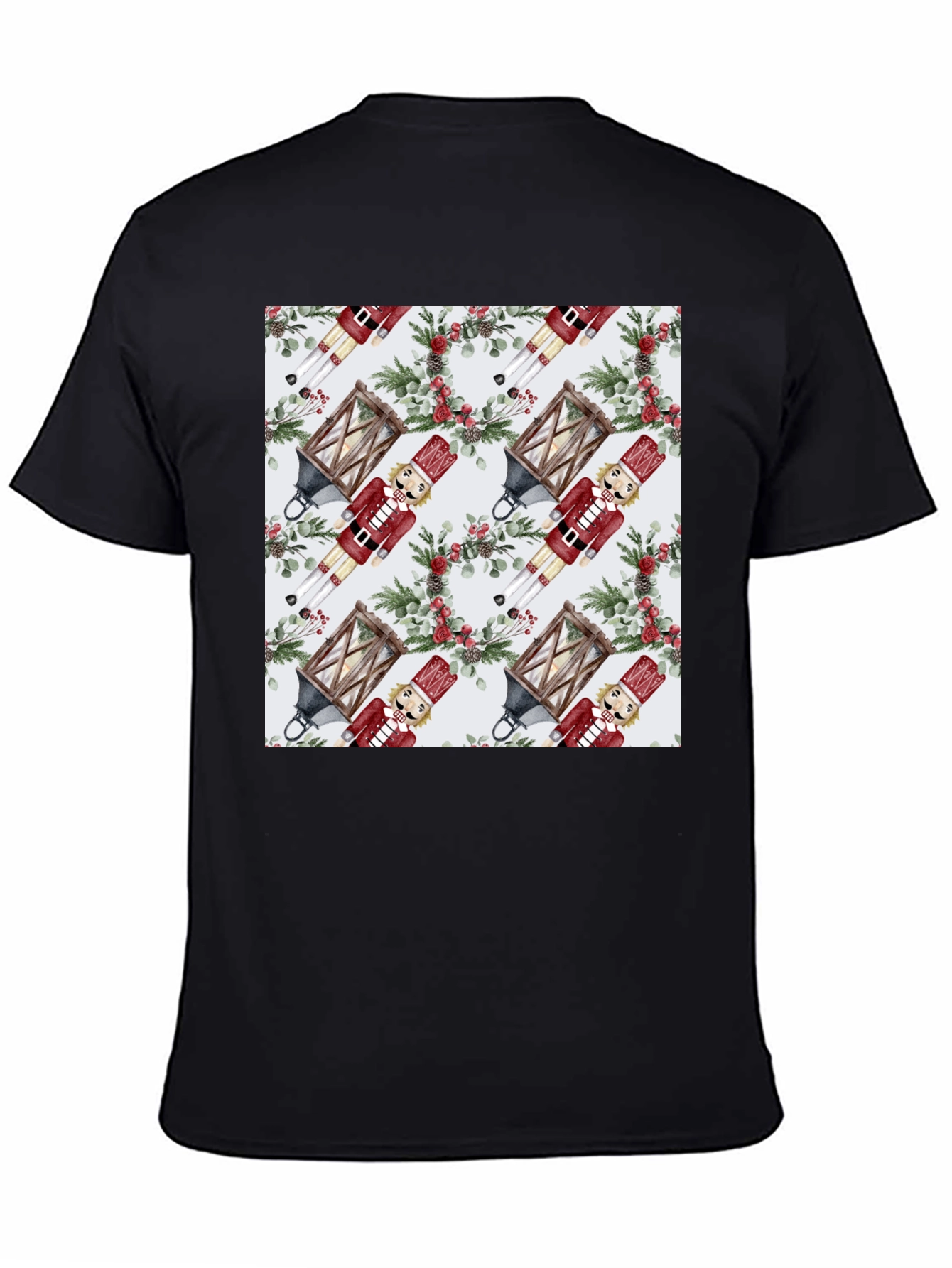 Festive Nutcracker Pattern Tee