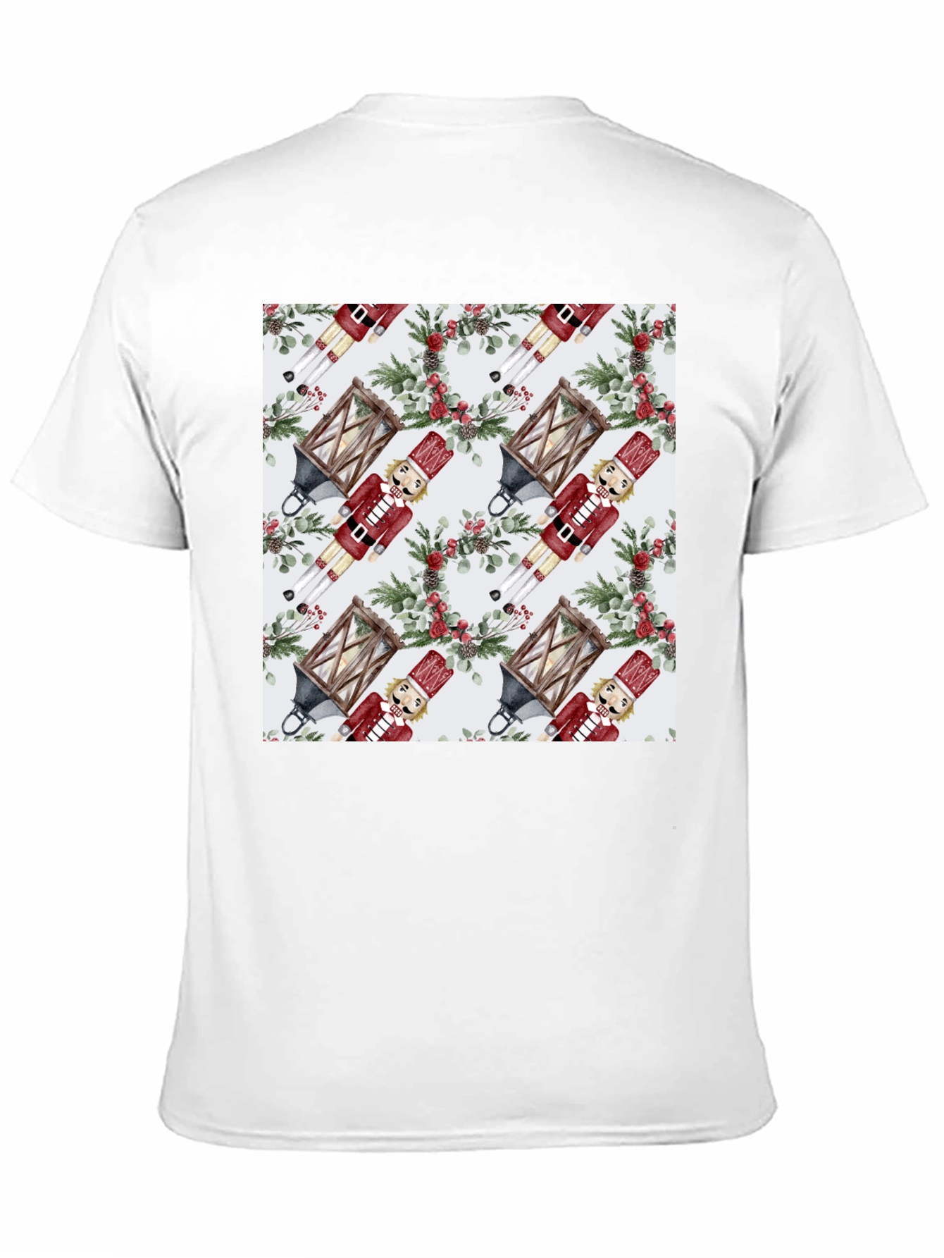 Festive Nutcracker Pattern Tee