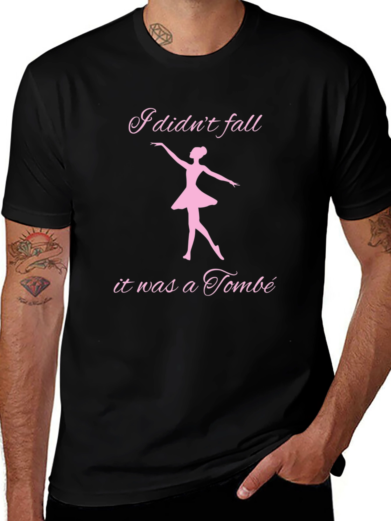 Ballet Tombé T-Shirt - Funny Dance Tee