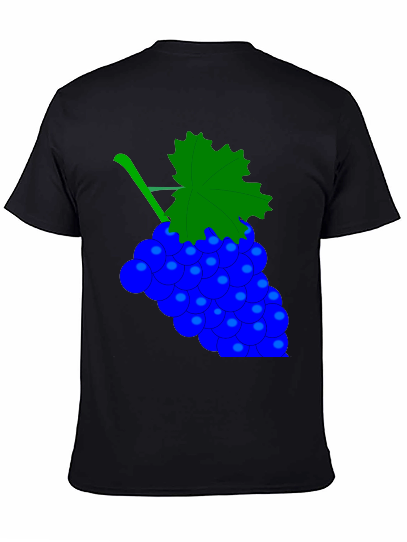 Novelty Graphic Tee - Grapes Design