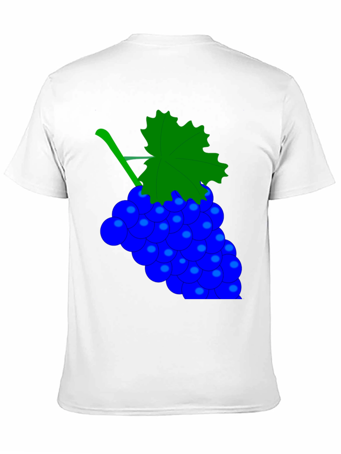 Novelty Graphic Tee - Grapes Design