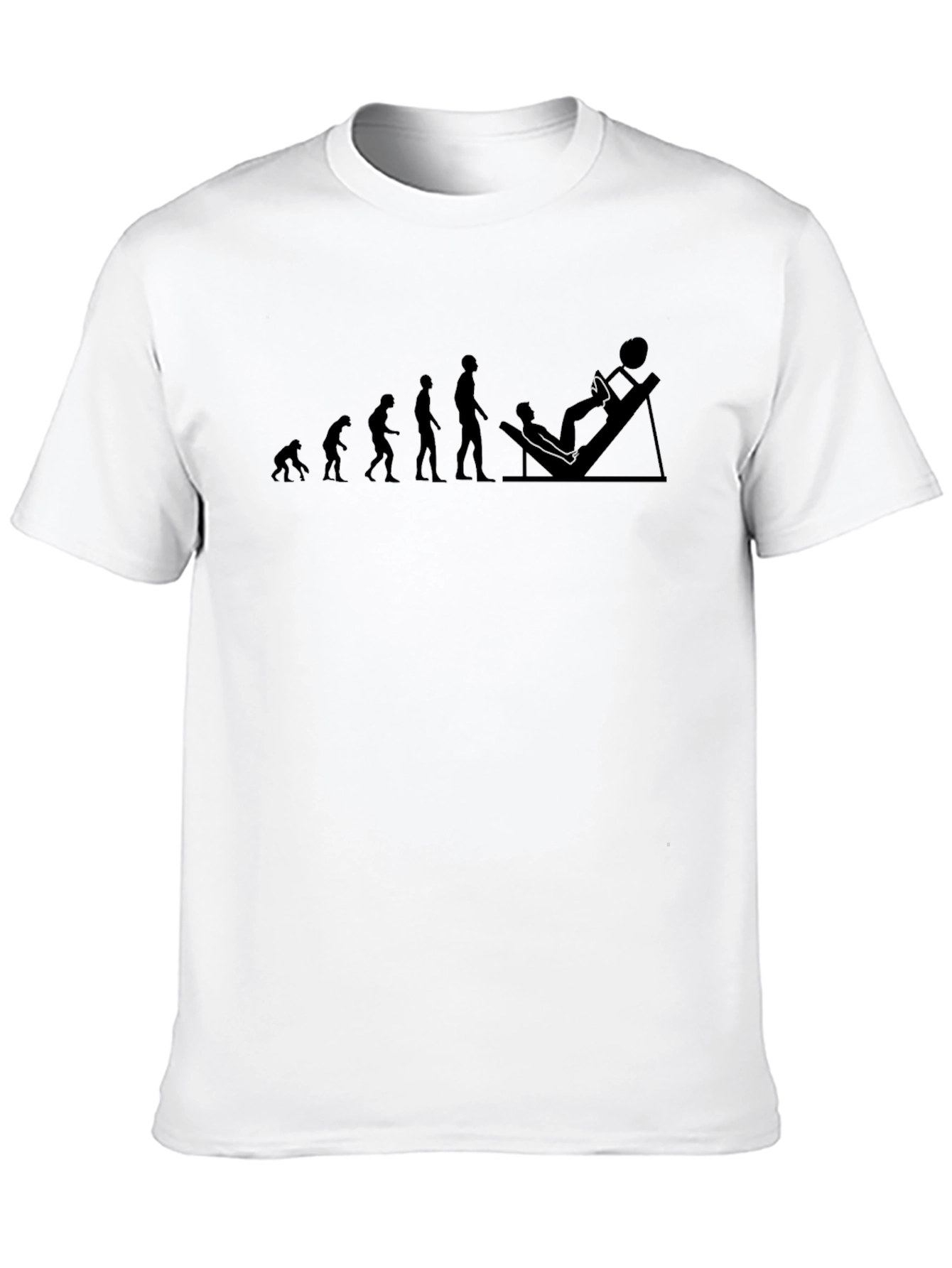 Evolution Leg Press T-Shirt - Gym Workout Shirt