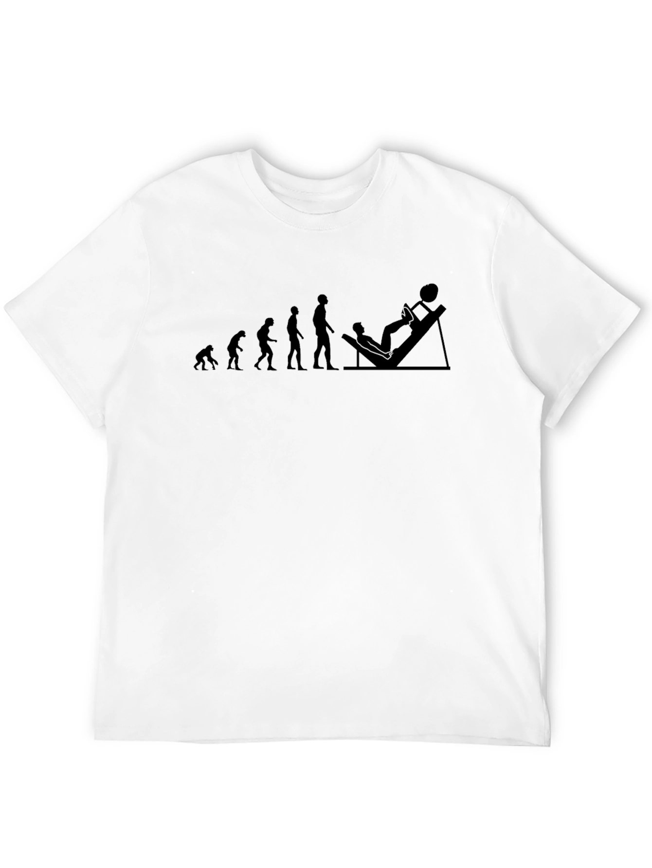 Evolution Leg Press T-Shirt - Gym Workout Shirt