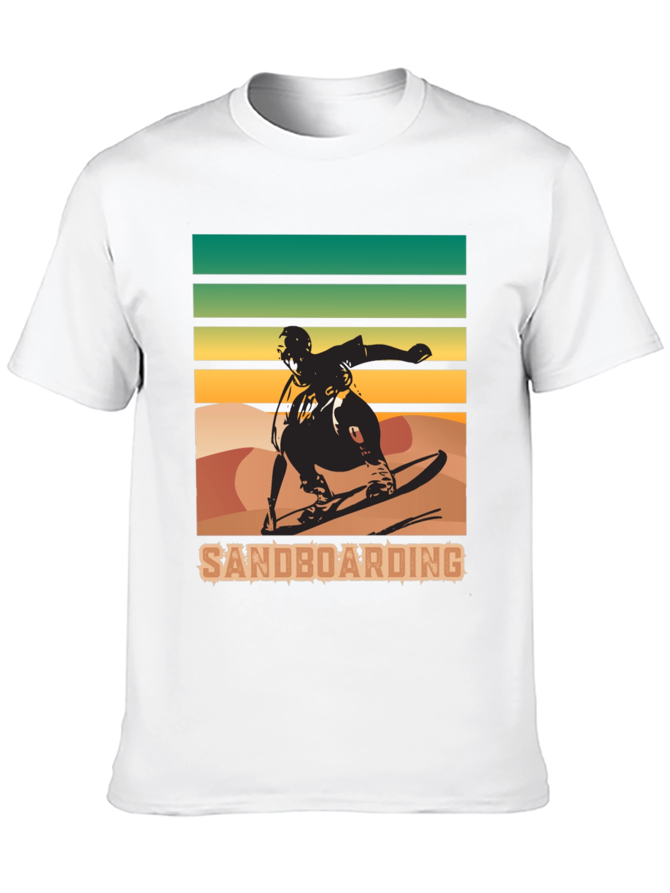 Sandboarding T-Shirt: Retro Style Sports Tee