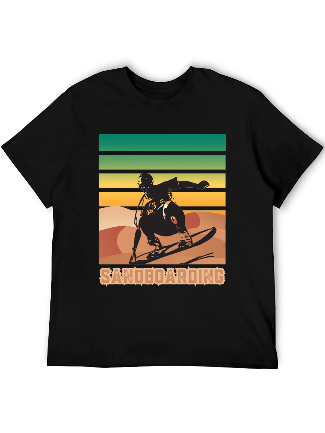 Sandboarding T-Shirt: Retro Style Sports Tee