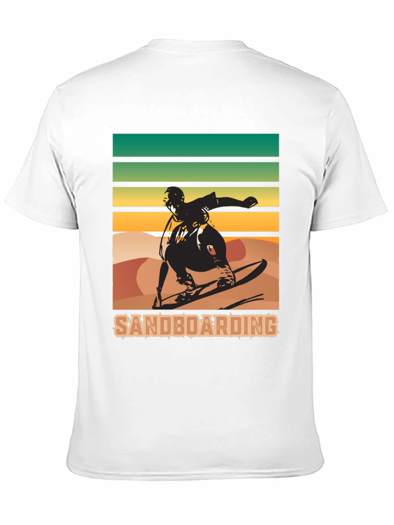 Sandboarding T-Shirt: Retro Style Sports Tee