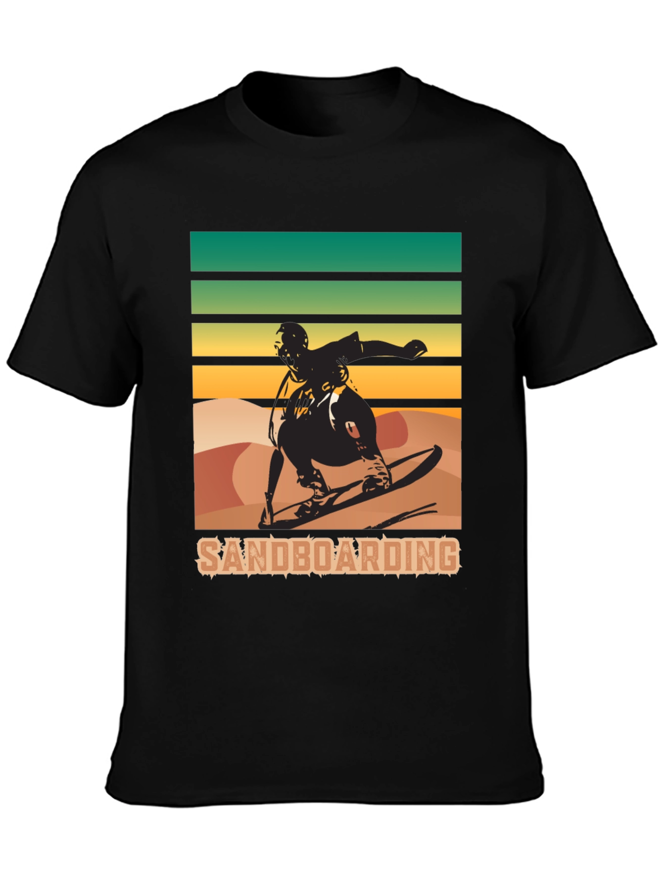 Sandboarding T-Shirt: Retro Style Sports Tee