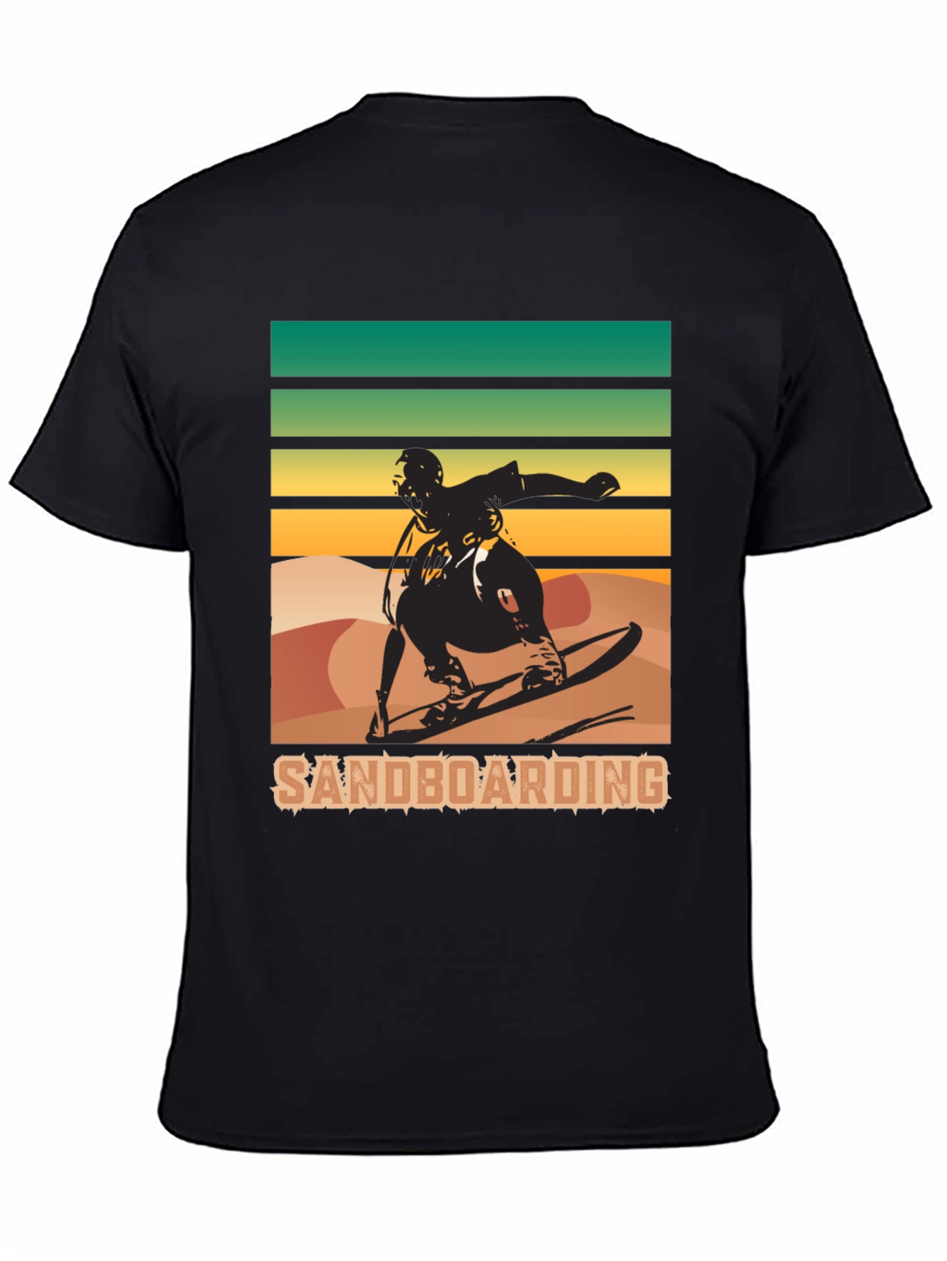 Sandboarding T-Shirt: Retro Style Sports Tee