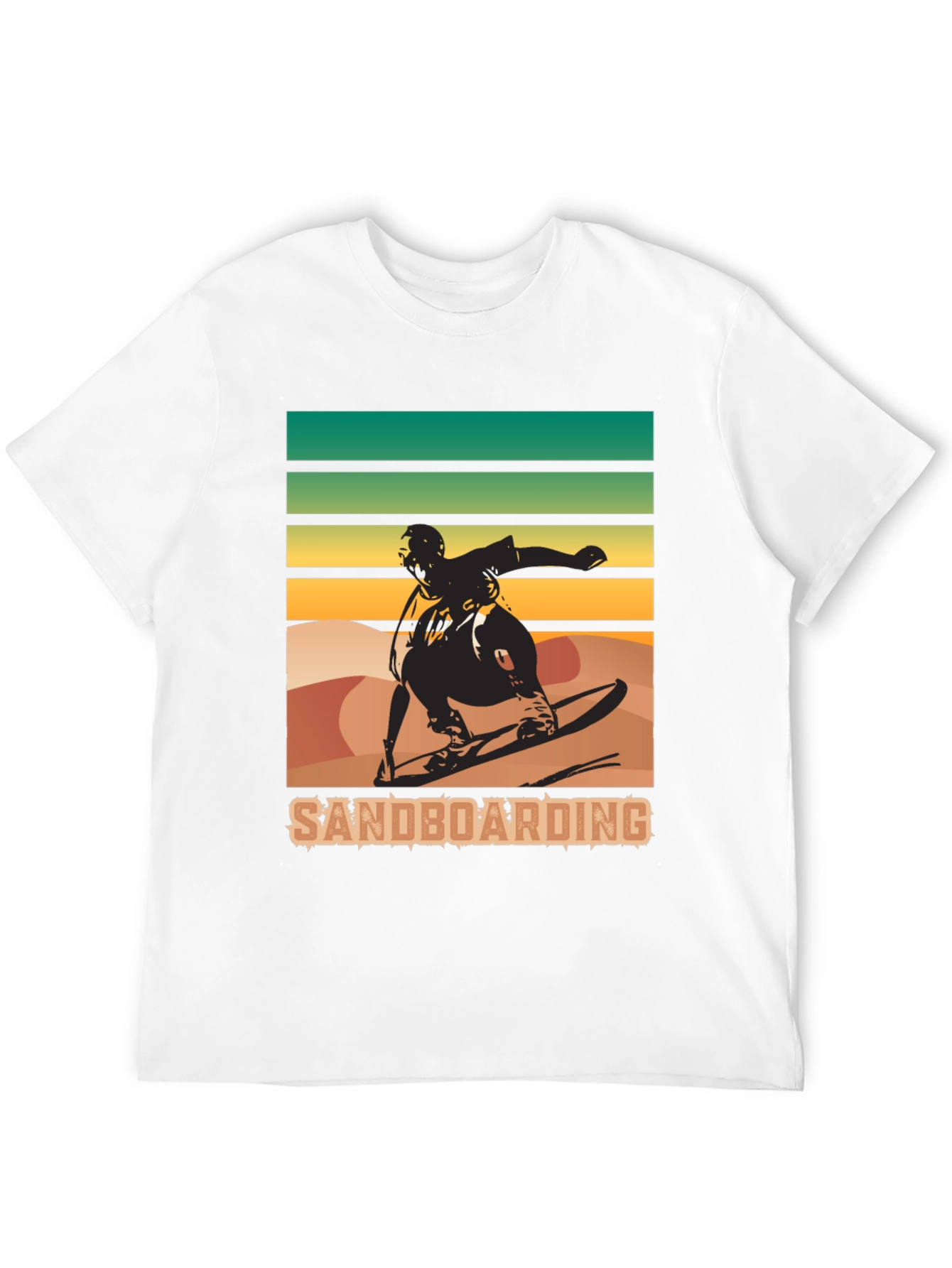 Sandboarding T-Shirt: Retro Style Sports Tee