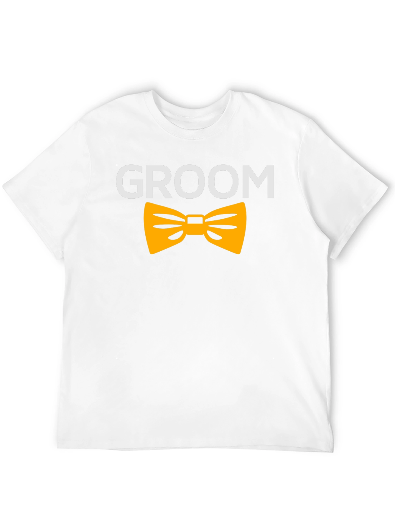 Groom T-Shirt - Black with Bowtie